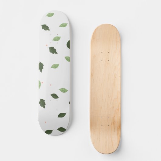 Skateboard Feuille (Recto)
