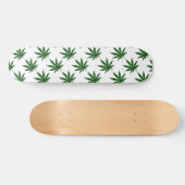 Skateboard Feuille de mauvaises herbes (Horz)