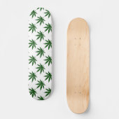 Skateboard Feuille de mauvaises herbes (Recto)