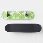 Skateboard Feuille de plante tropicale - motif de Monstera (Horz)