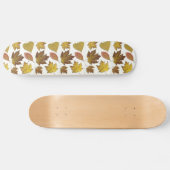 Skateboard Feuille partout (Horz)