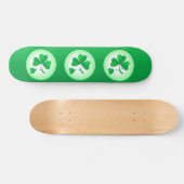 Skateboard Feuille shamrock (Horz)