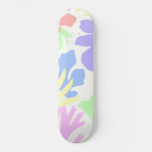 Skateboard Feuilles botaniques Abstraits #2 #wall #art (Recto)