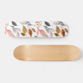 Skateboard feuilles d'arbre (Horz)