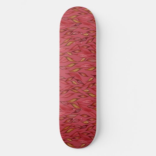 Skateboard Feuilles d'automne (Recto)