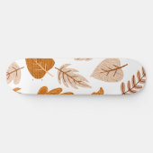 Skateboard Feuilles d'automne esthétiques, thème d'automne Mo (Horz)