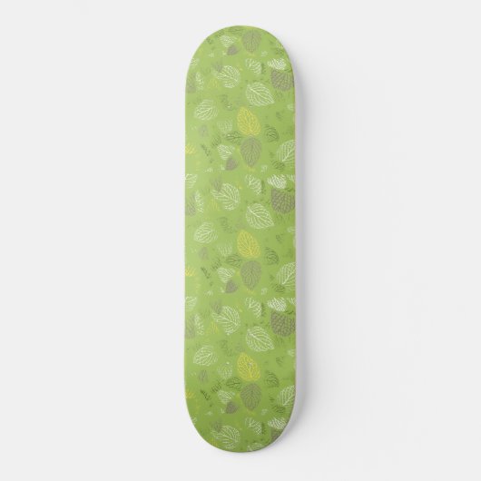 Skateboard Feuilles d'automne Motif 6 (Recto)
