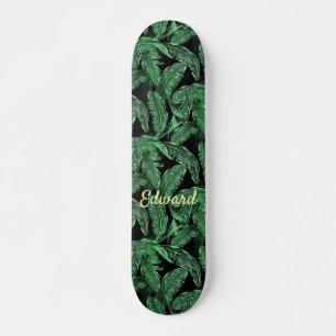 Skateboard Feuilles de la jungle luxuriante