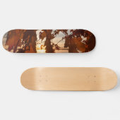 Skateboard feuilles d'érable (Horz)