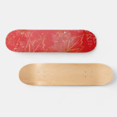 Skateboard Feuilles d'or 6 (Horz)