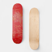 Skateboard Feuilles d'or 6 (Recto)
