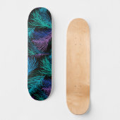 Skateboard Feuilles multicolores Palm (Recto)