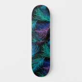 Skateboard Feuilles multicolores Palm (Recto)
