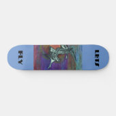 SKATEBOARD FEUILLES PLANCHER (Horz)
