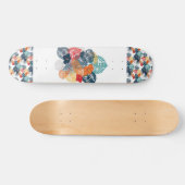 Skateboard Feuilles tropicaux (Horz)