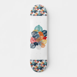 Skateboard Feuilles tropicaux