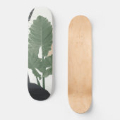Skateboard Feuilles tropicaux Finesse Abstraite #1 #tropical (Recto)