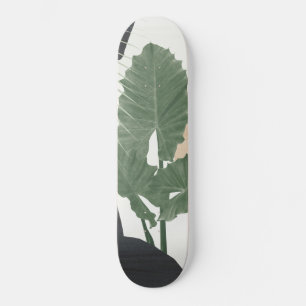 Skateboard Feuilles tropicaux Finesse Abstraite #1 #tropical 