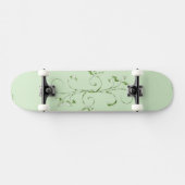 Skateboard Feuilles Vertes (Horz)