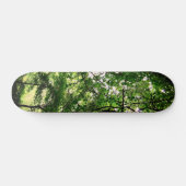 Skateboard Feuilles verts (Horz)
