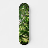 Skateboard Feuilles verts (Devant)