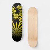 Skateboard Feux jaunes (Recto)