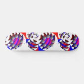 Skateboard Fibonacci 'Fish' par Kenneth Yoncich (Horz)