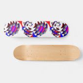 Skateboard Fibonacci 'Fish' par Kenneth Yoncich (Horz)