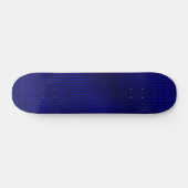 Skateboard Fibre bleue de carbone (Horz)