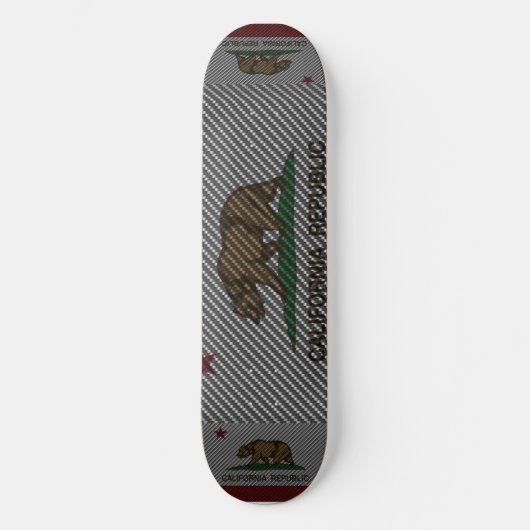 Skateboard Fibre de carbone de la Californie (Recto)