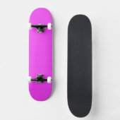 Skateboard Fibre rose de carbone (Recto)