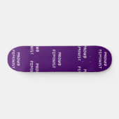 Skateboard Fier féministe (Horz)