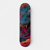 Skateboard Fierce Dragon Graffiti Street - Edition Limitée (Devant)