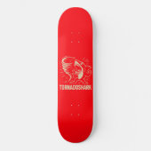 Skateboard Fierce requin tornade conception d'art pour viral (Recto)