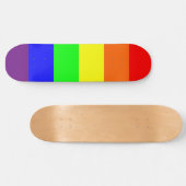 Skateboard Fierté d'arc-en-ciel (Horz)