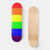 Skateboard Fierté d'arc-en-ciel (Recto)