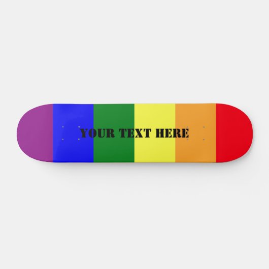 Skateboard Fierté LGBT (Horz)