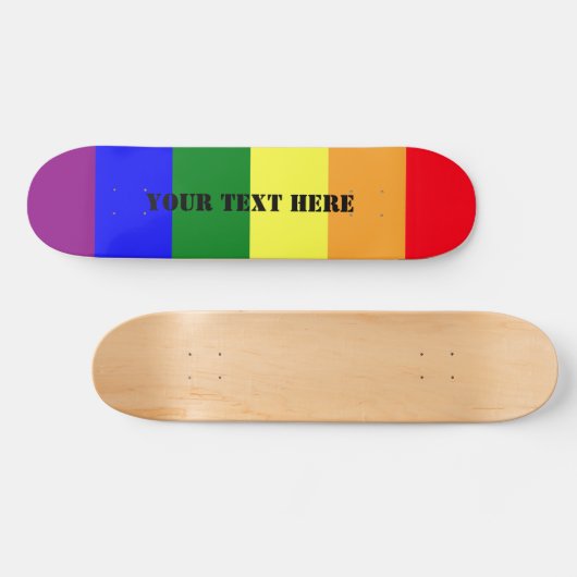 Skateboard Fierté LGBT (Horz)