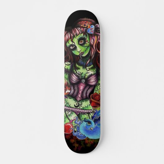 Skateboard Fille 3 de zombi (Devant)