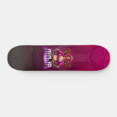Skateboard Fille au sabre ninja Echo Violet  (Horz)
