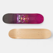 Skateboard Fille au sabre ninja Echo Violet  (Horz)