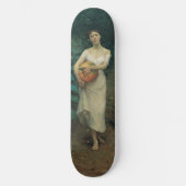 Skateboard Fille avec Citrouille Zonaro 1889 (Recto)