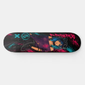 Skateboard Fille d'anime (Horz)
