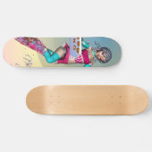 Skateboard Fille d'Anime avec la planche à roulettes de (Horz)