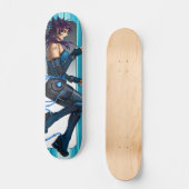 Skateboard Fille d'Anime de la science fiction (Recto)
