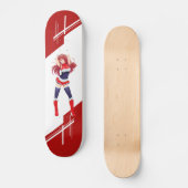 Skateboard Fille d'Anime de la Thaïlande Manga habillée dans (Recto)