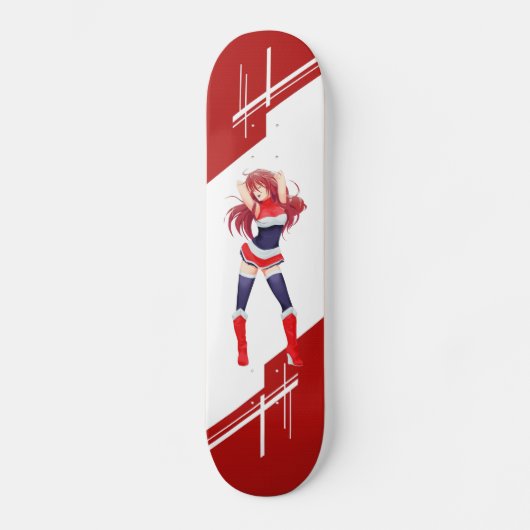 Skateboard Fille d'Anime de la Thaïlande Manga habillée dans (Recto)