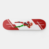 Skateboard Fille d'Anime de l'Afghanistan Manga habillée dans (Horz)