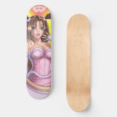 Skateboard Fille d'Anime - Nikki (Recto)