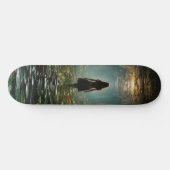 Skateboard Fille dans le tunnel d'Imaginaire (Horz)